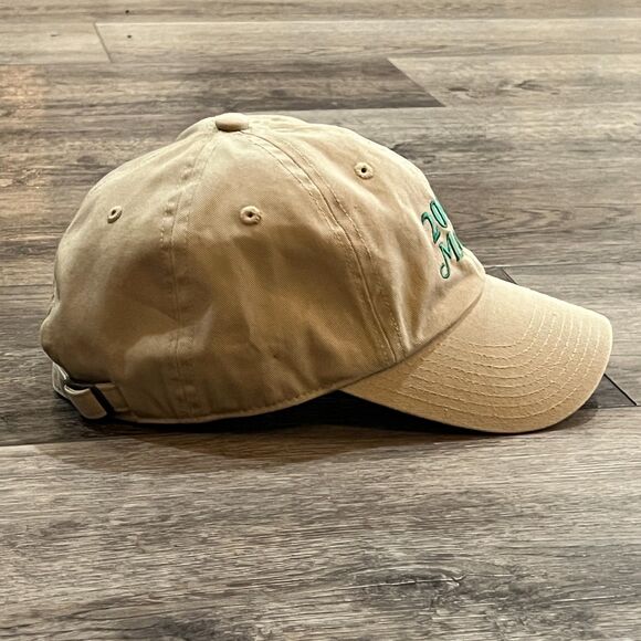 Vintage 2010 Masters Tan Khaki Hat Cap Quality Embroidered Phil Mickelson Winner - Picture 3 of 7